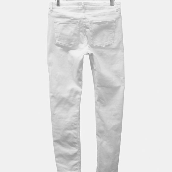 Acne Studios Skin 5 White Vintage Skinny Jeans - Picture 2 of 11